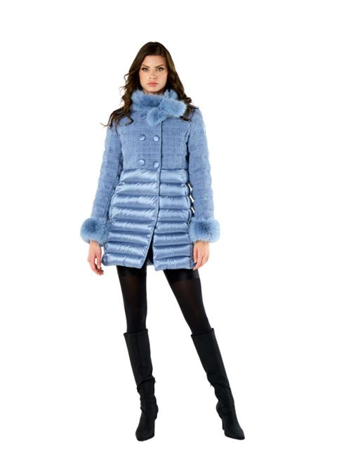 cappotto No Secrets | 243NS0002AZZURRO